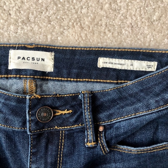 PacSun low-rise skinniest jeans - Picture 2 of 4